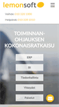 Mobile Screenshot of lemonsoft.fi